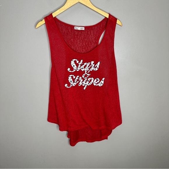 Wallflower Tops - Wallflower “Stars & Stripes” tank top